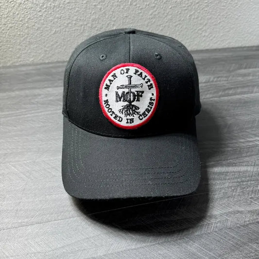 Man Of Faith Embroidered Patch Hat